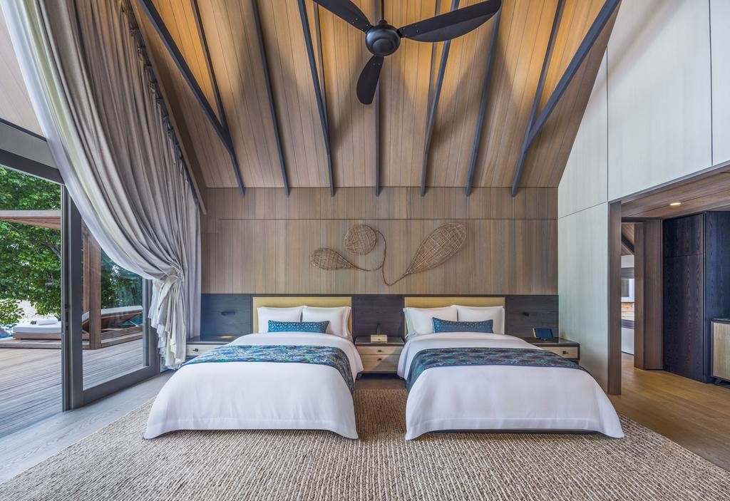 The St. Regis Maldives Vommuli Resort en Dhaalu Atoll