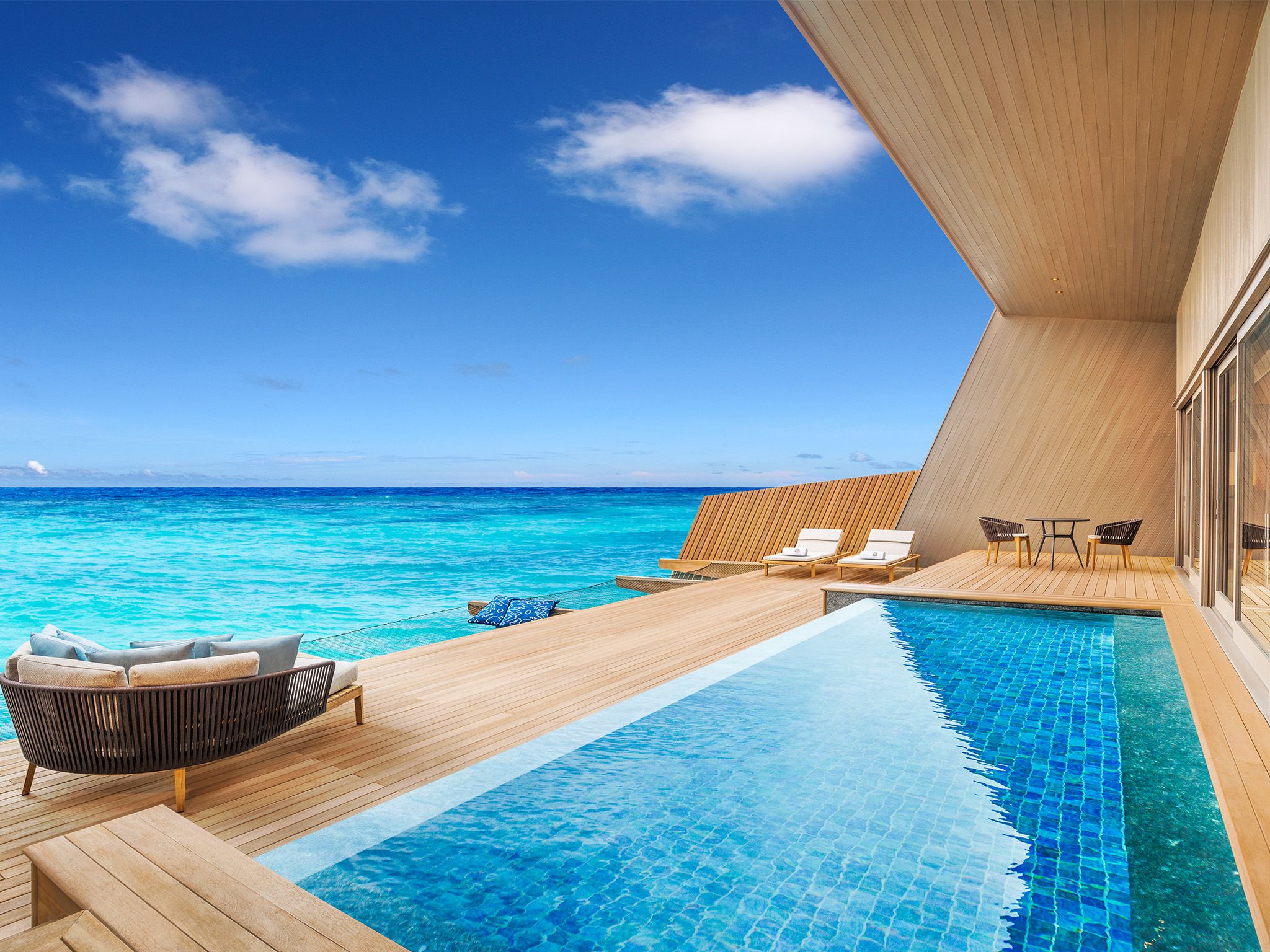 The St. Regis Maldives Vommuli Resort en Dhaalu Atoll