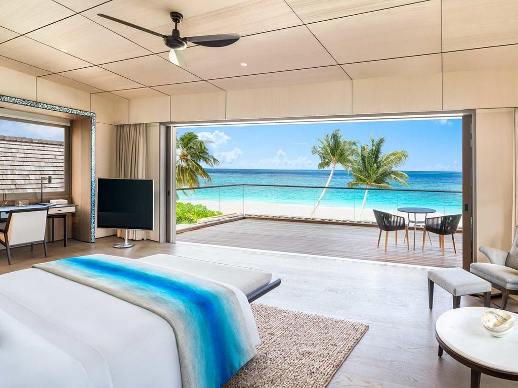 The St. Regis Maldives Vommuli Resort en Dhaalu Atoll