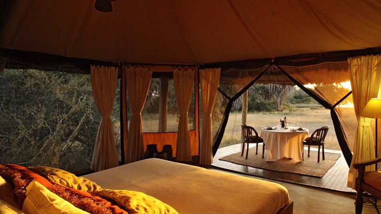 Laba Siwandu Camp en Selous Reserve