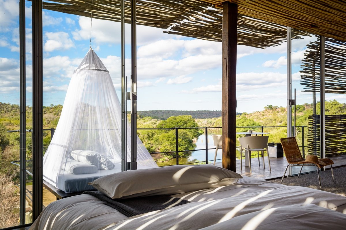 Singita Lebombo Lodge en Singita Private Concession (Kruger)