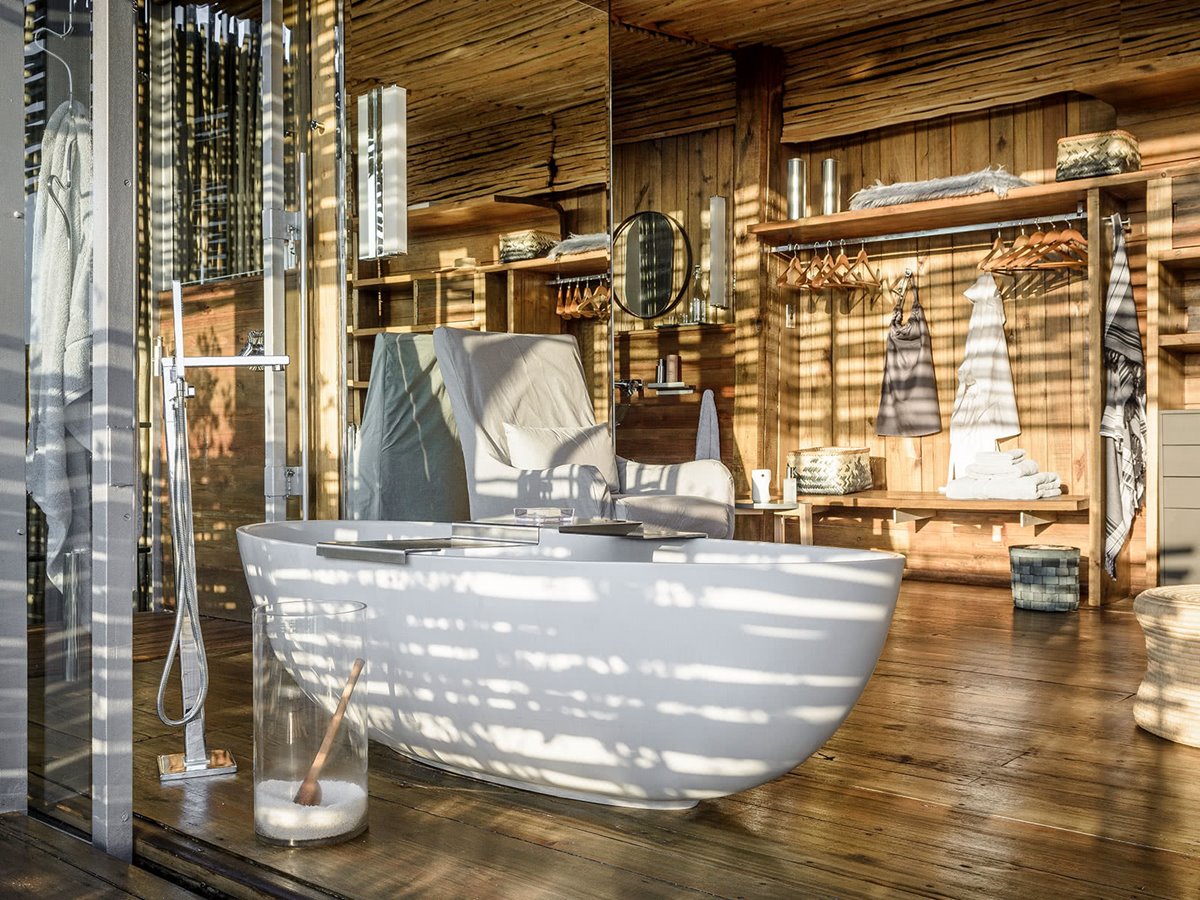 Singita Lebombo Lodge en Singita Private Concession (Kruger)