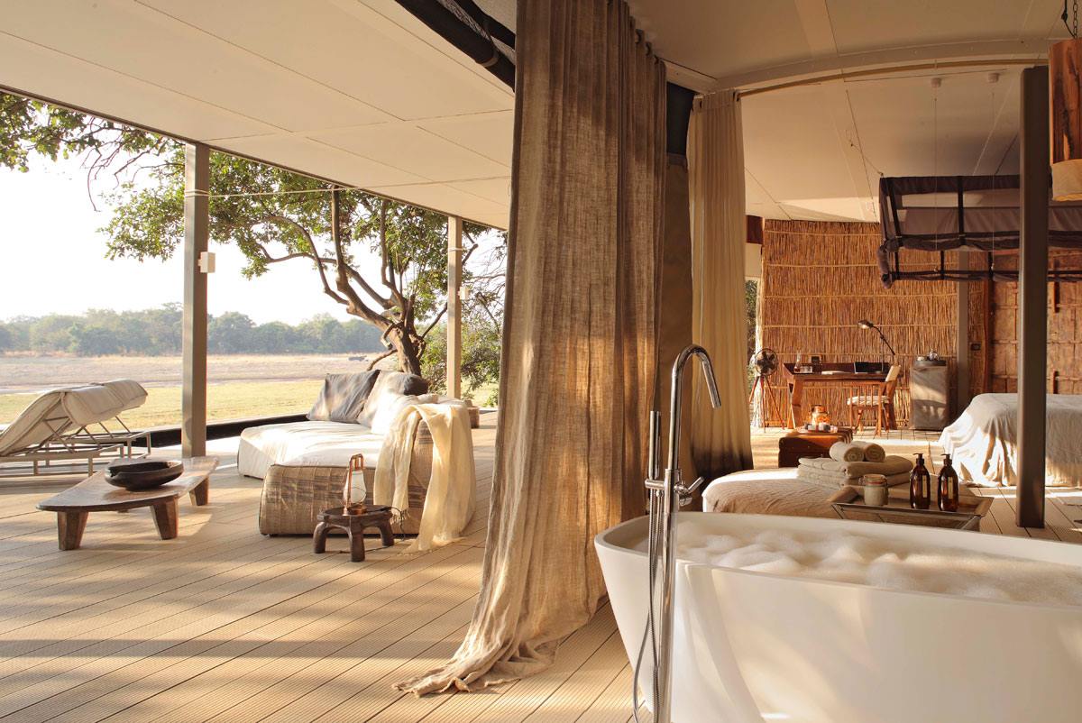 Luna de miel Luangwa Valley, Lower Zambezi y Bawah diseñado por LAT.40