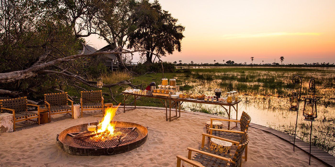 Abu Camp en Delta Okavango