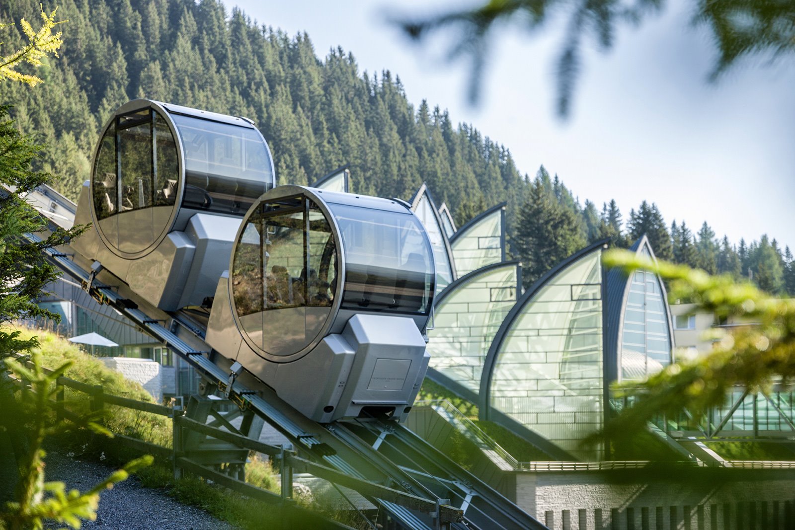 Tschuggen Grand Hotel en su destino