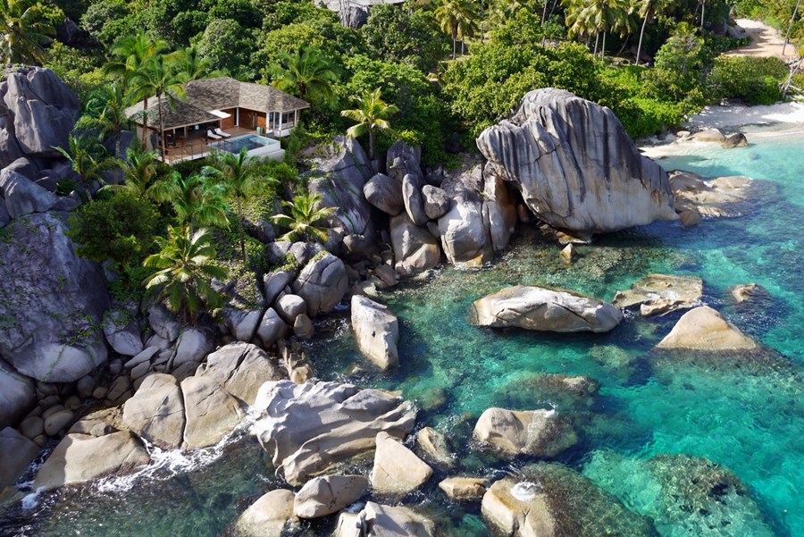 Six Senses Zil Pasyon en Isla Felicite
