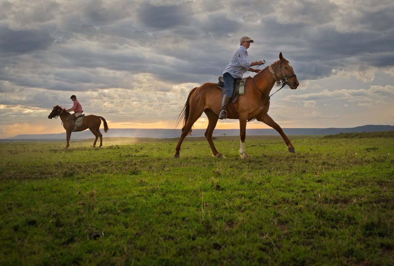 Safari a caballo en Masai Mara