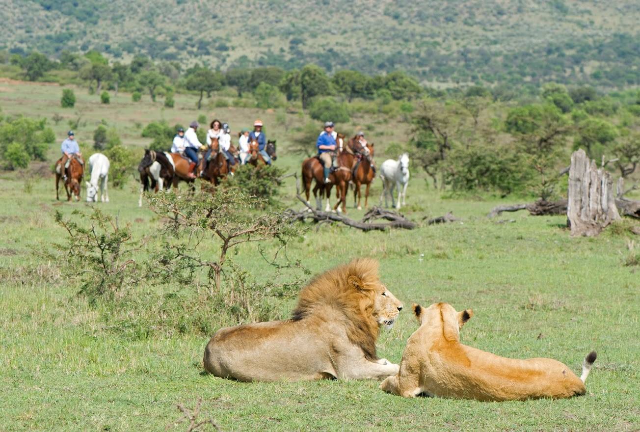 Safari a caballo en Masai Mara
