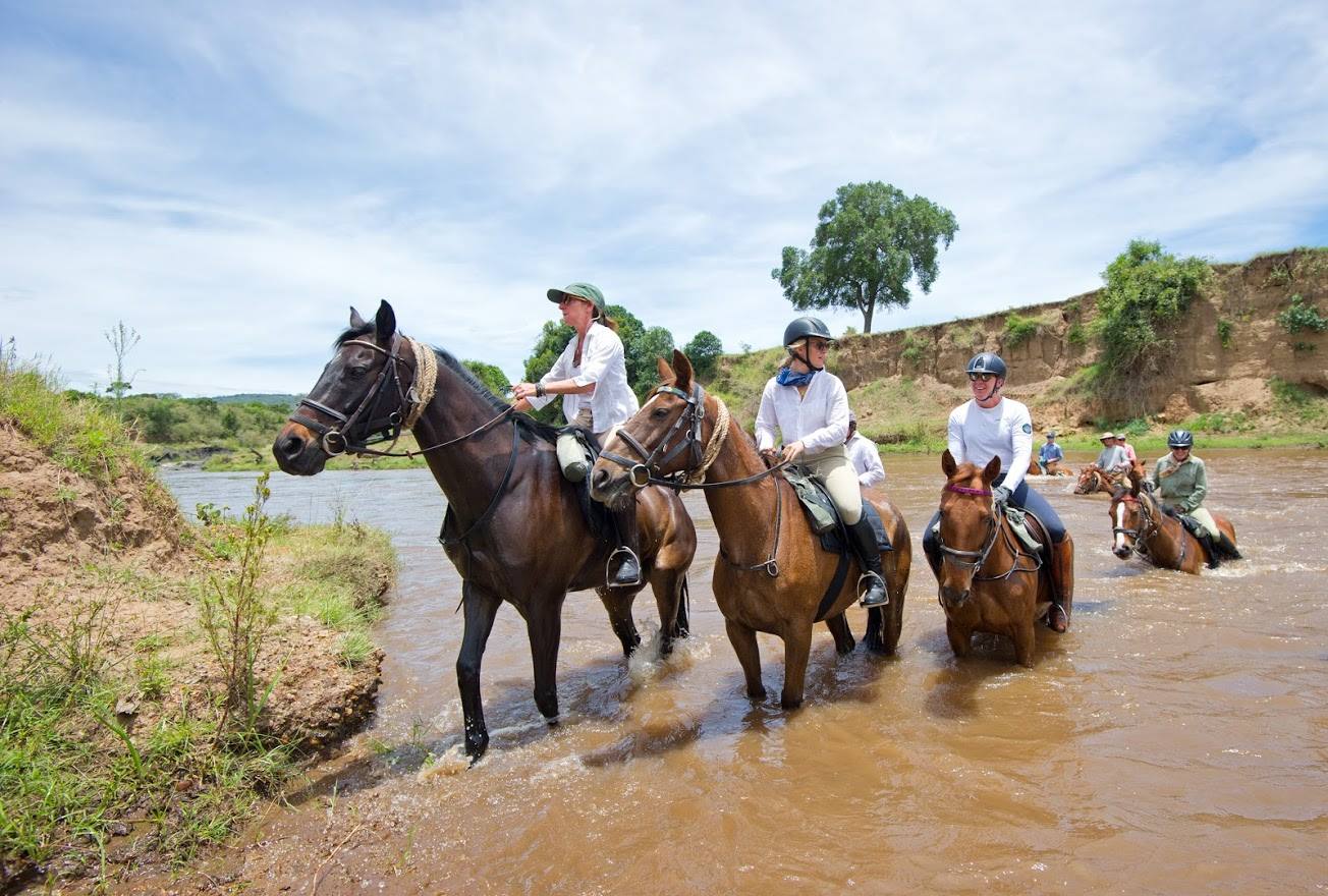 Safari a caballo en Masai Mara