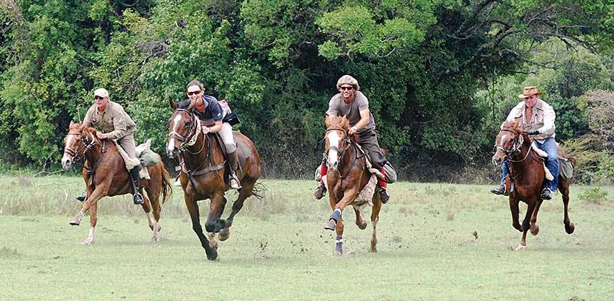 Safari a caballo en Masai Mara