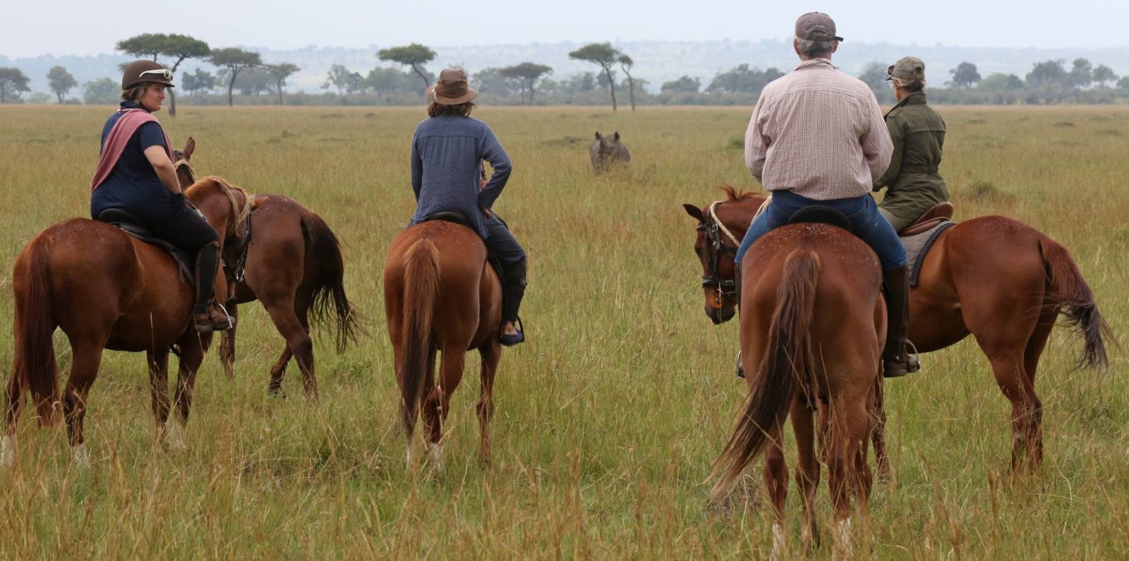 Safari a caballo en Masai Mara