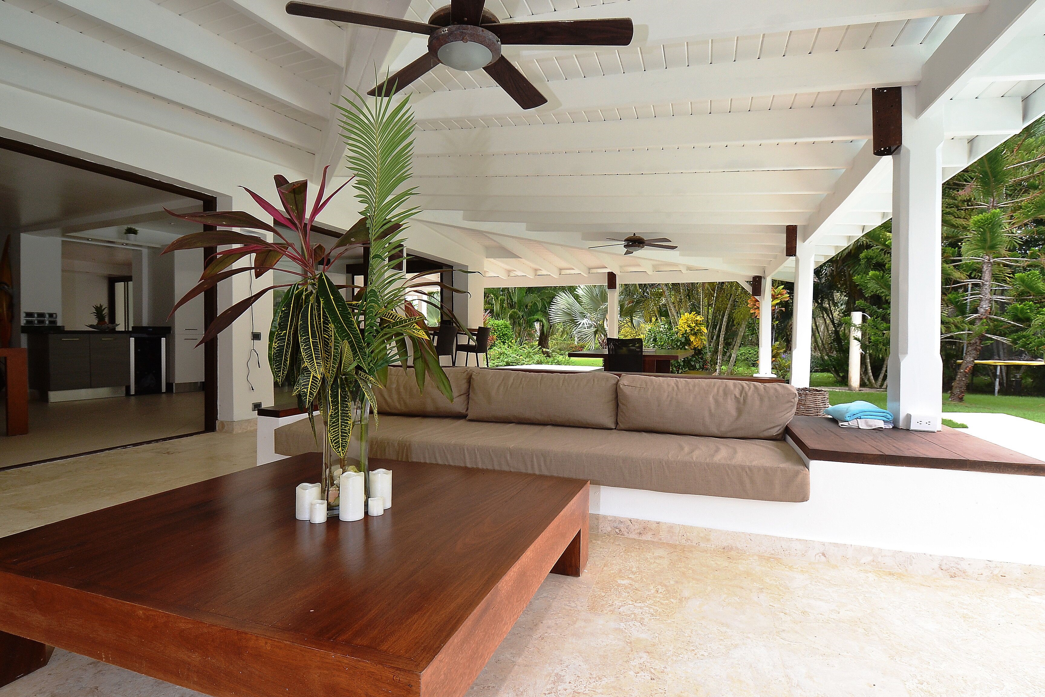 Las Terrenas Front Beach And Garden Villa en Las Terrenas