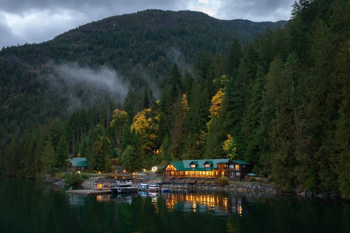 Klahoose Wilderness Resort en Desolation Sound