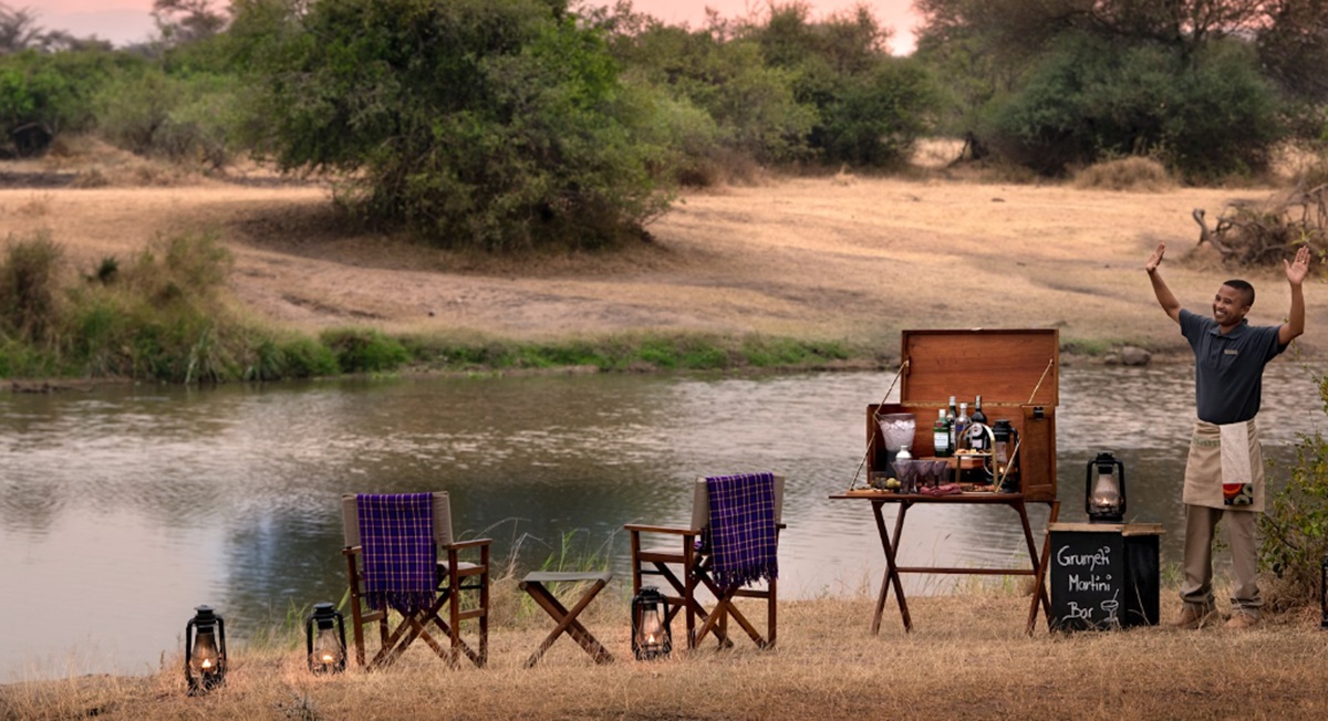 andBeyond Grumeti Serengeti River Lodge en Serengeti