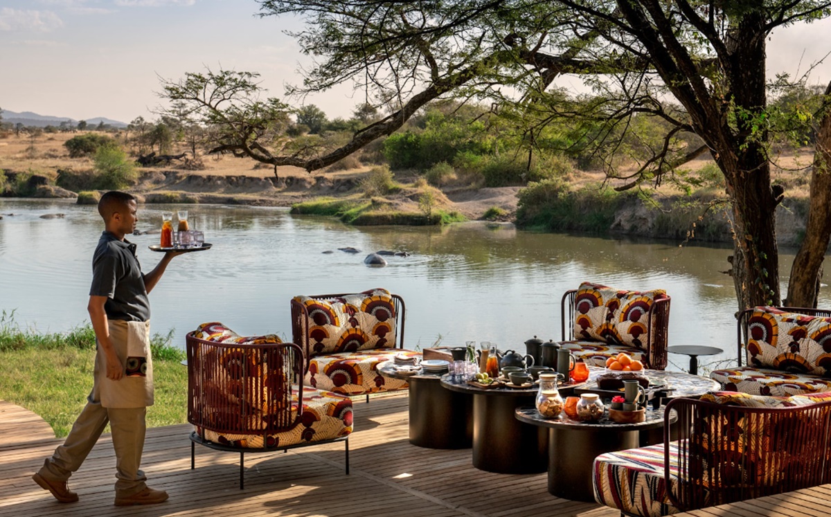 andBeyond Grumeti Serengeti River Lodge en Serengeti