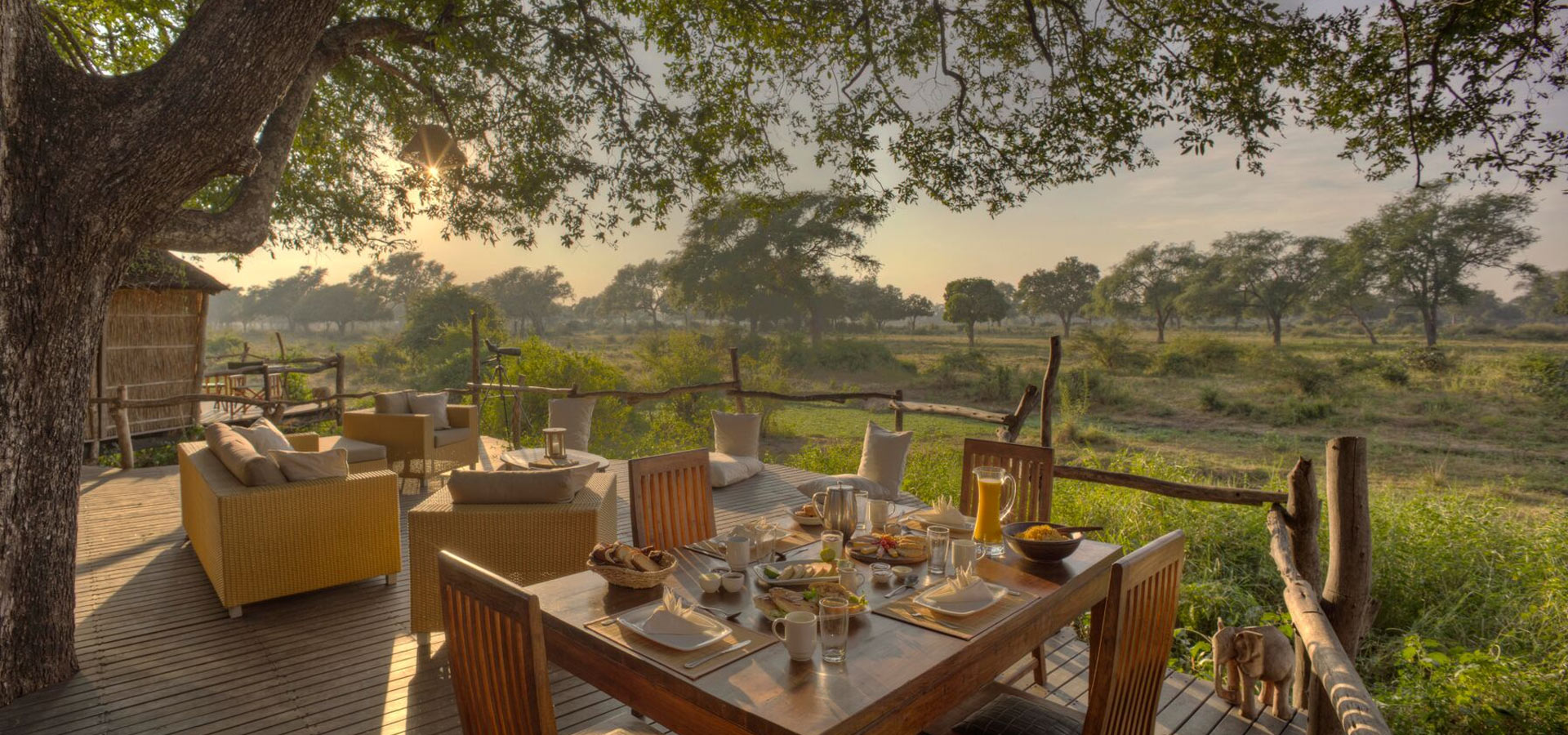 Flatdogs Jackalberry Treehouse en Luangwa Valley
