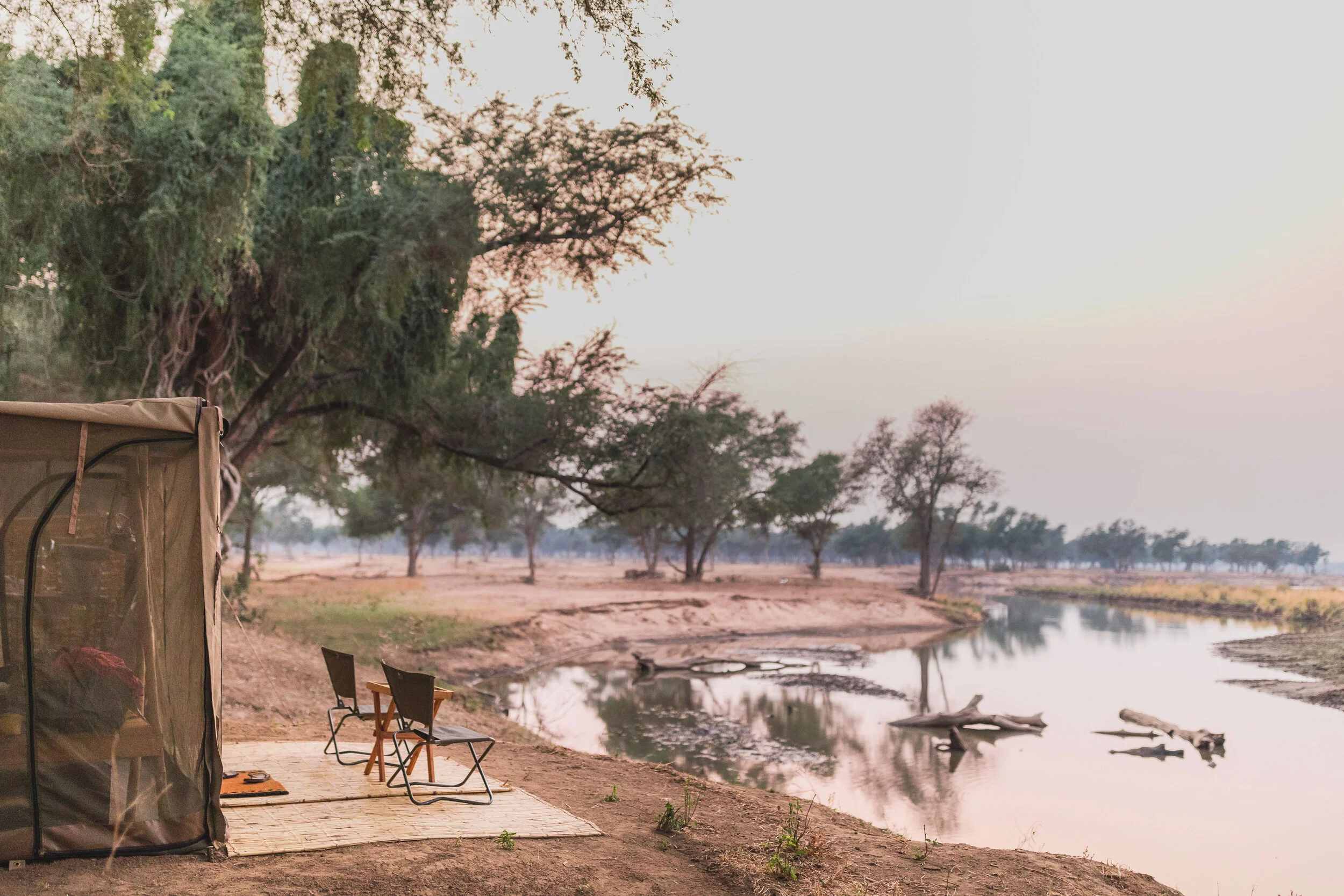Kutali Camp en Lower Zambezi