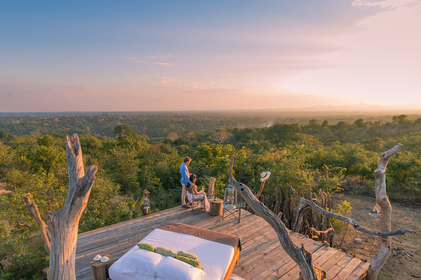 Kuthengo Camp en Parque Nacional de Liwonde