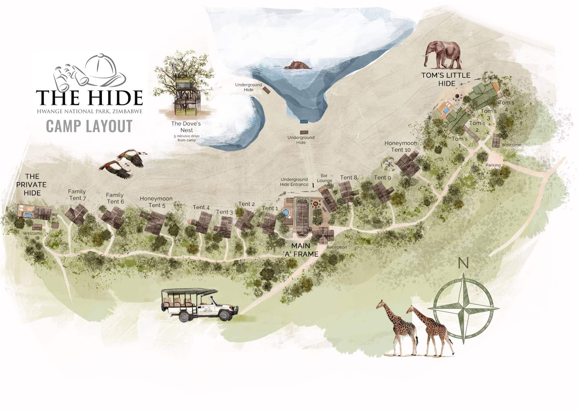 The Hide en Hwange