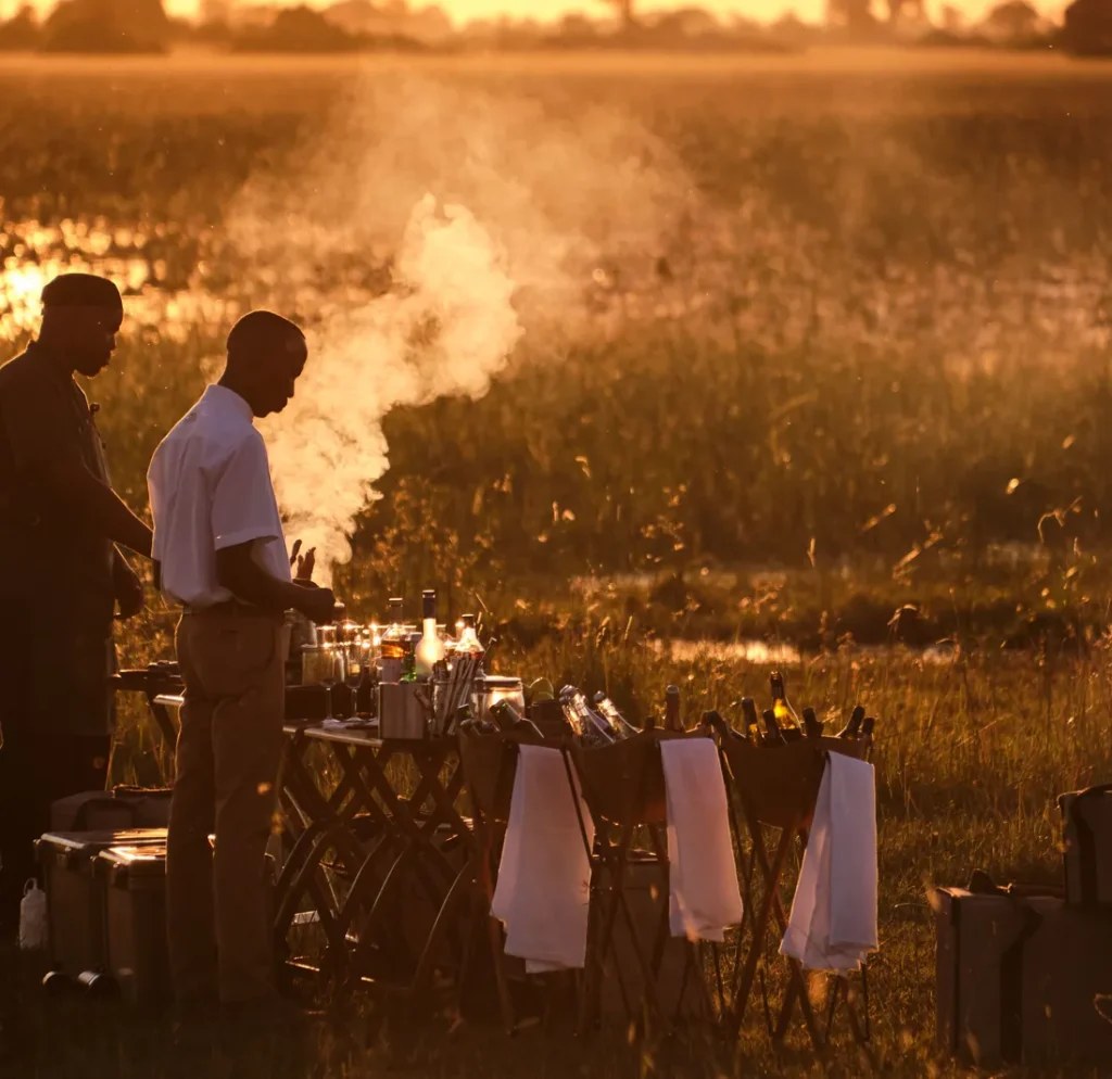 Xigera Safari Lodge en Delta Okavango