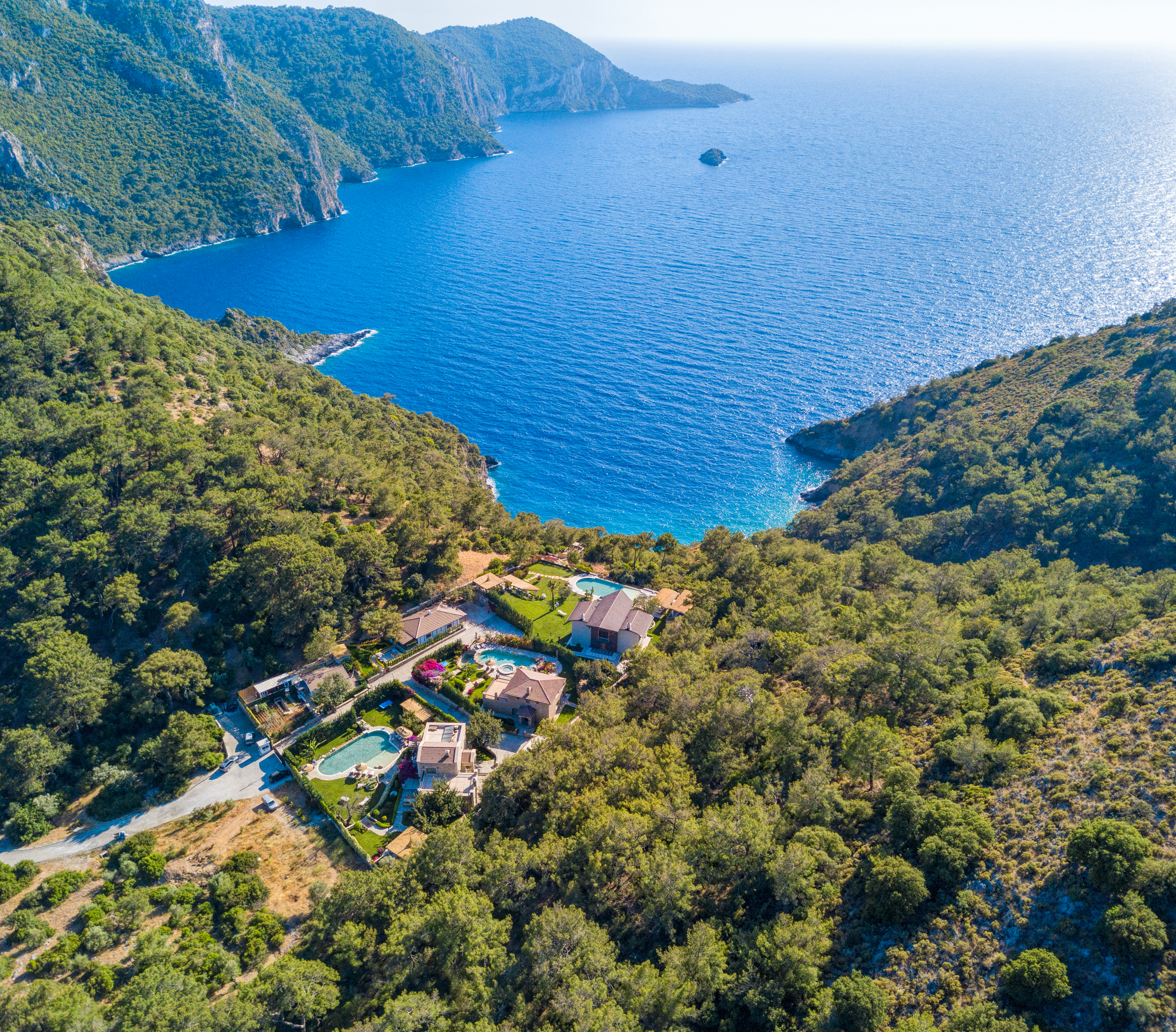Gökçe Gemile Private Bay en su destino