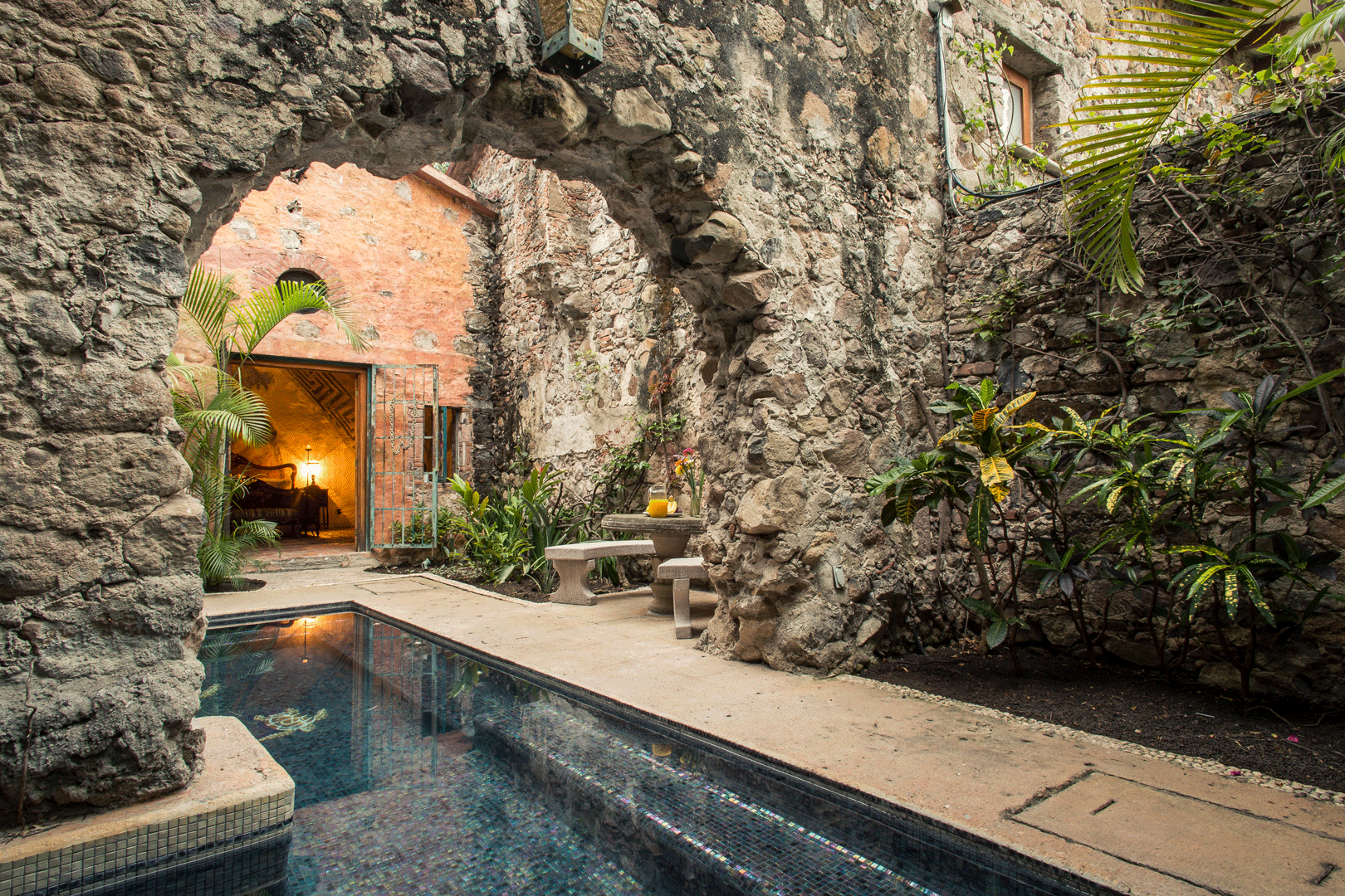 Hacienda San Gabriel de las Palmas en Amacuzac, Morelos, México