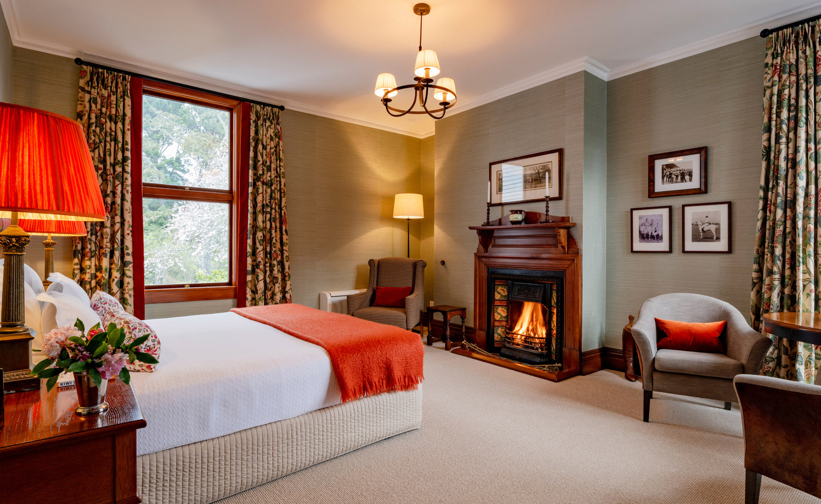 Otahuna lodge polo suite
