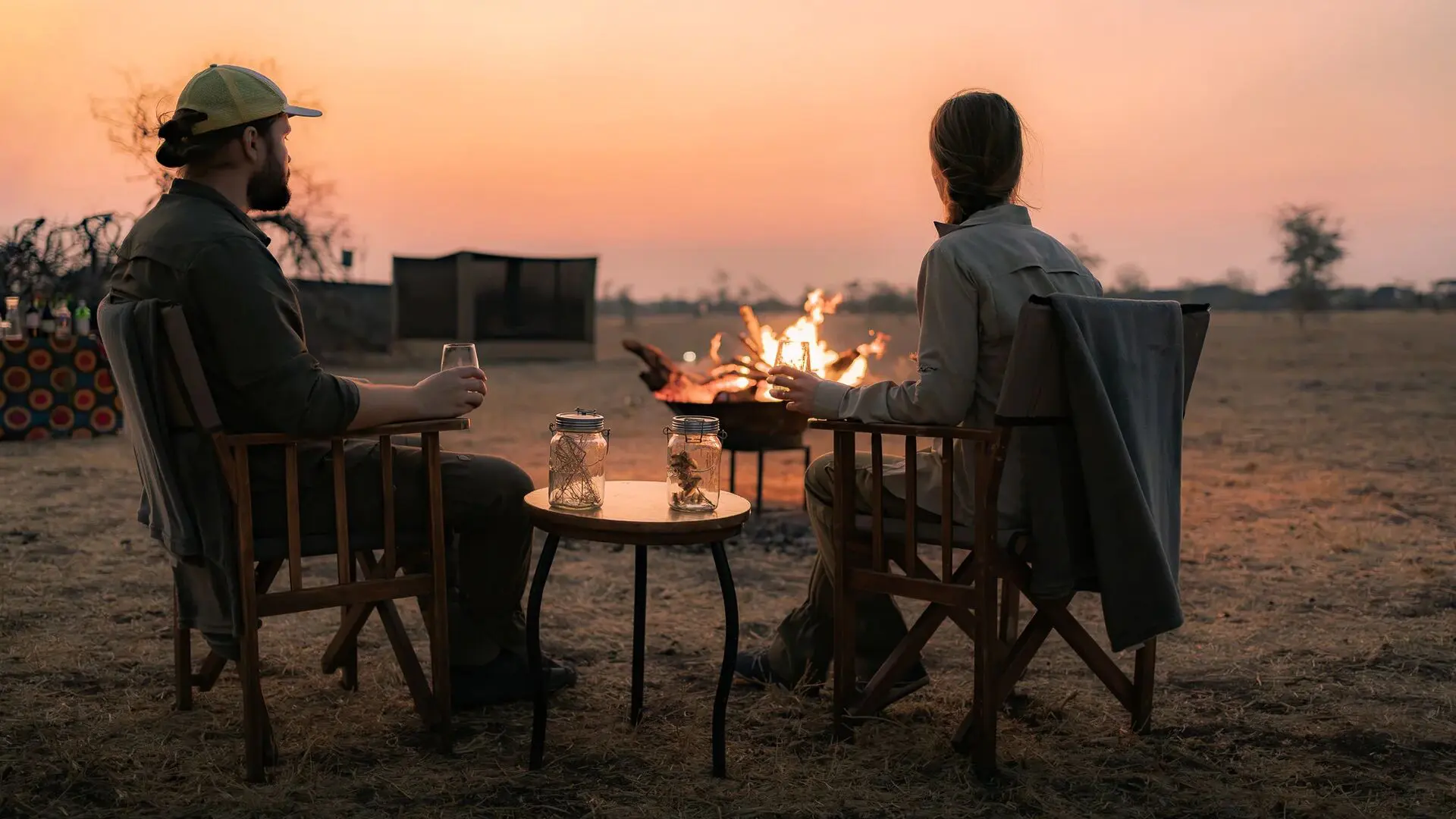 Asilia africa usangu expedition camp sundowners jpg