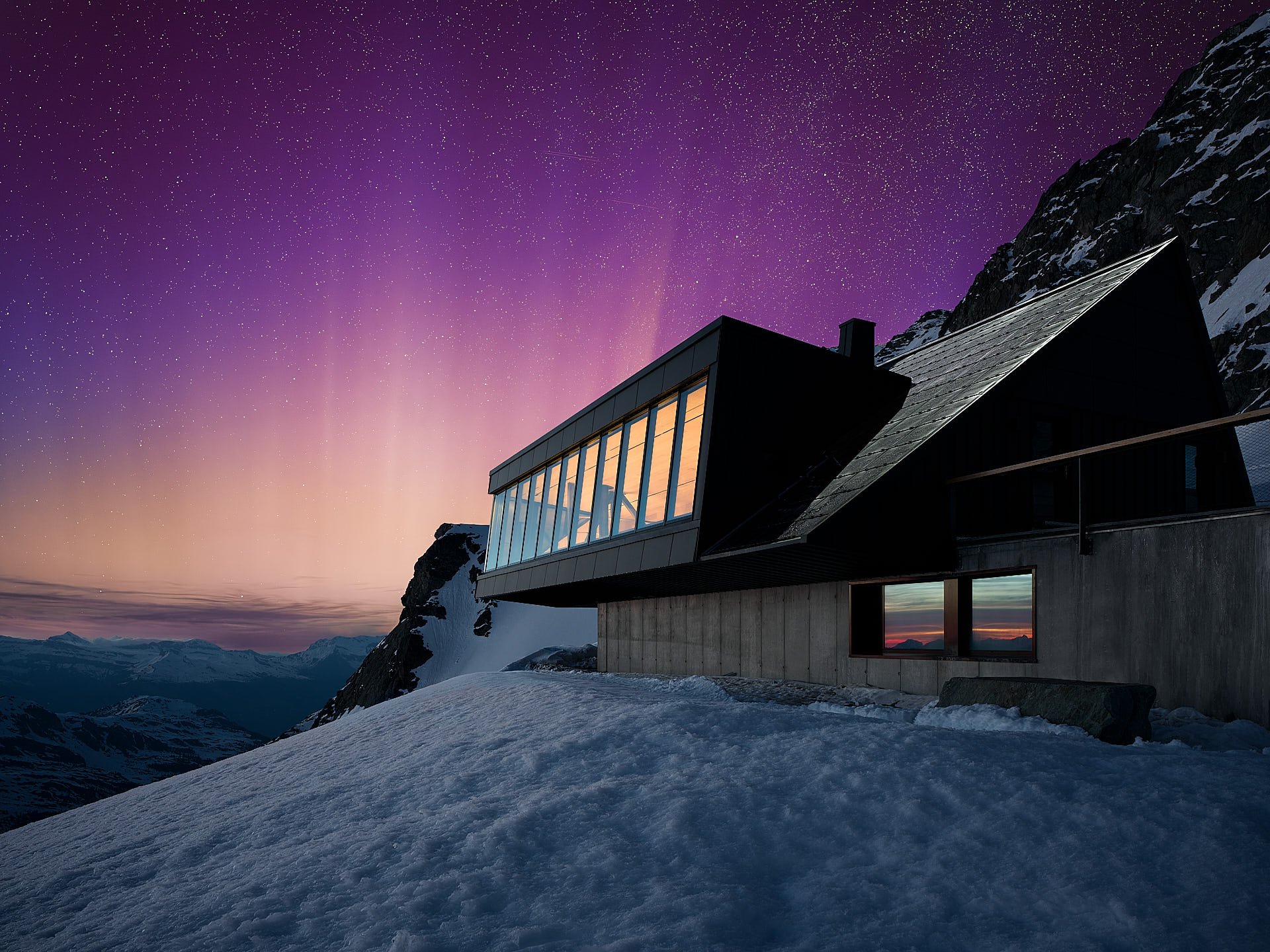 Cabane Tortin en verbier