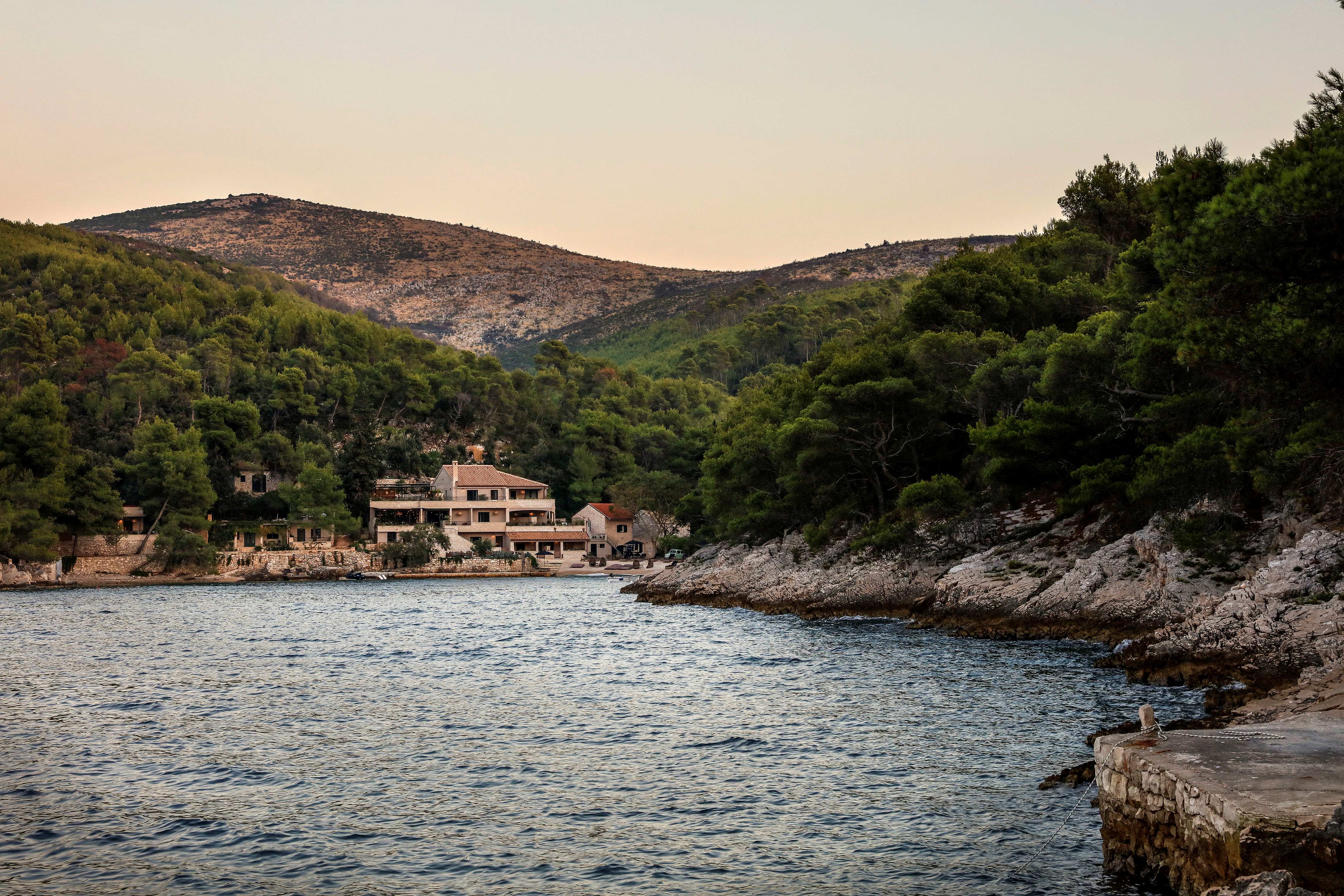 Little Green Bay en Hvar