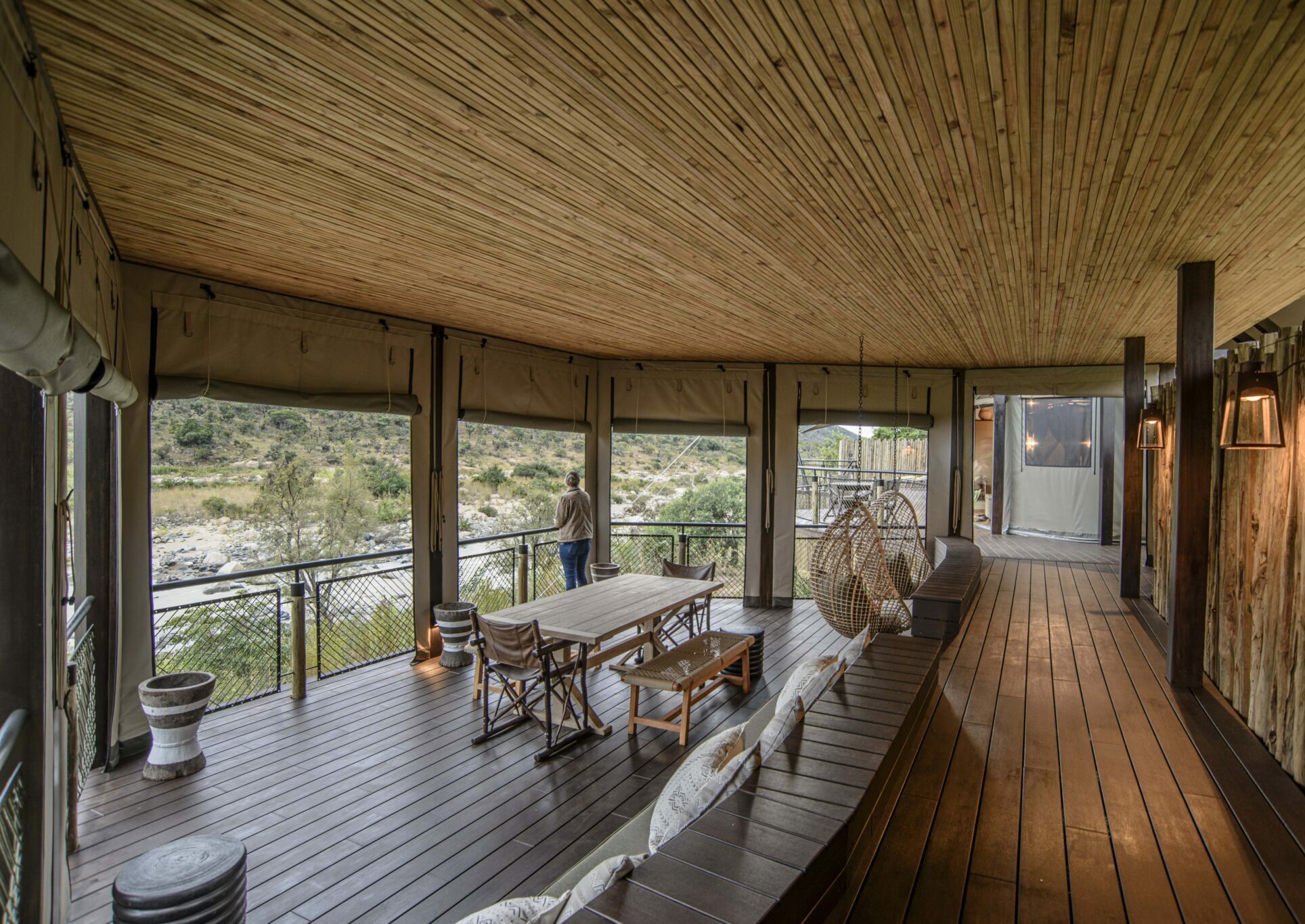 Madwaleni River Lodge en Babanango Game Reserve