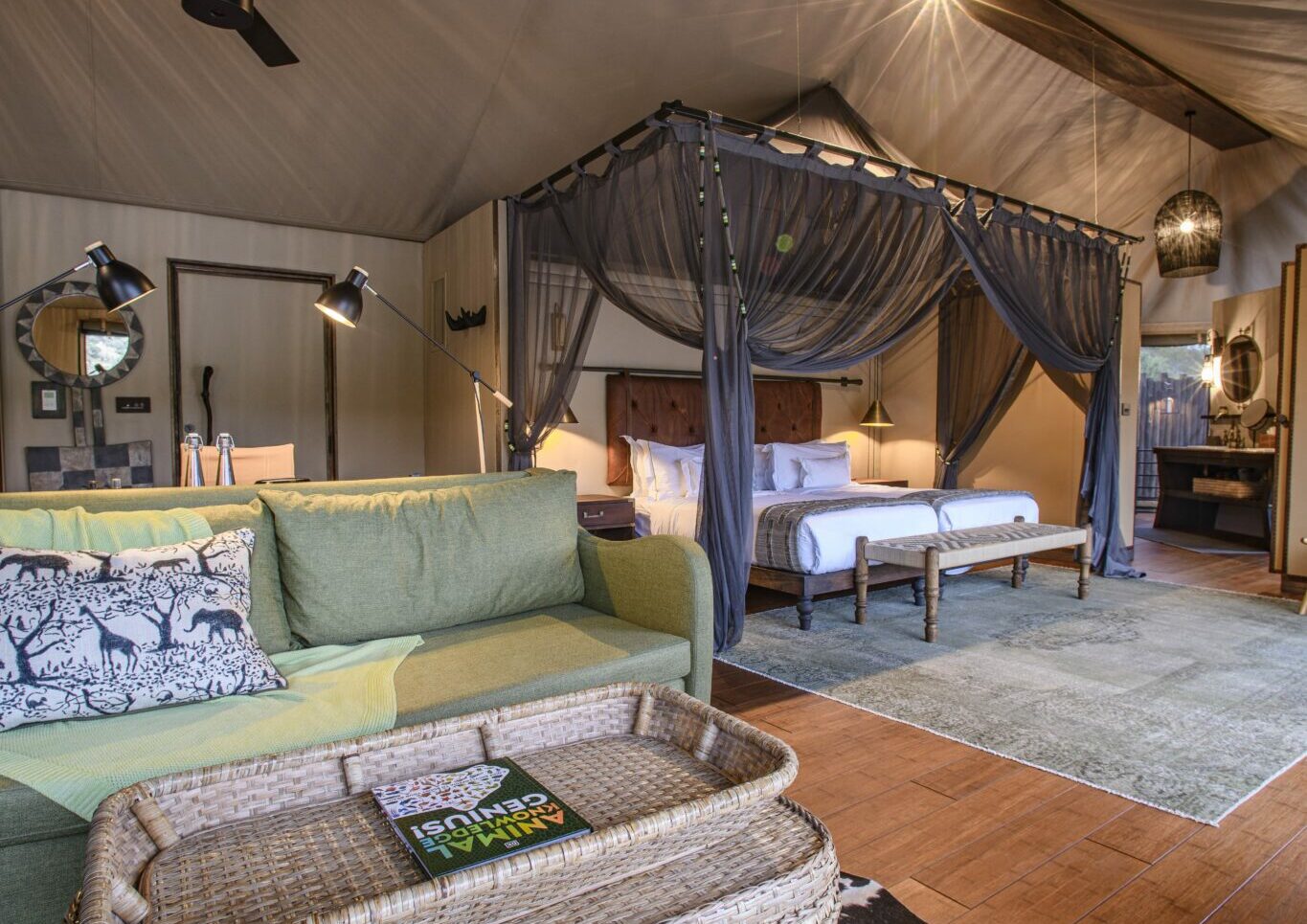 Madwaleni River Lodge en Babanango Game Reserve
