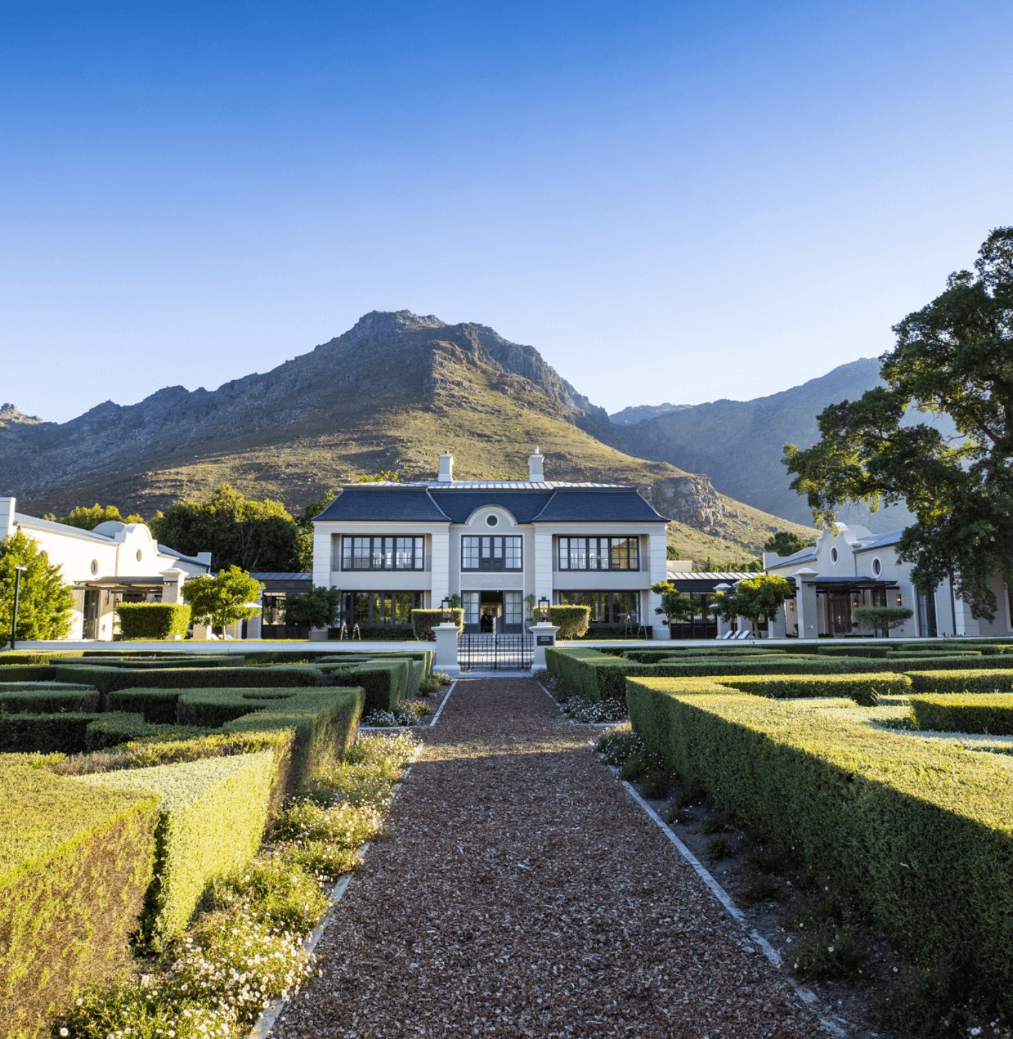 Oakvale Estate en Franschhoek
